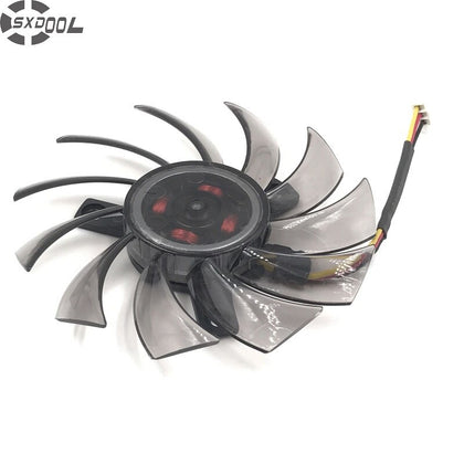 SXDOOL T128010SM  Gigabyte GTX580 Graphics Card Fan 74x74x10mm12V 0.20A Frameless Graphics Card Fan