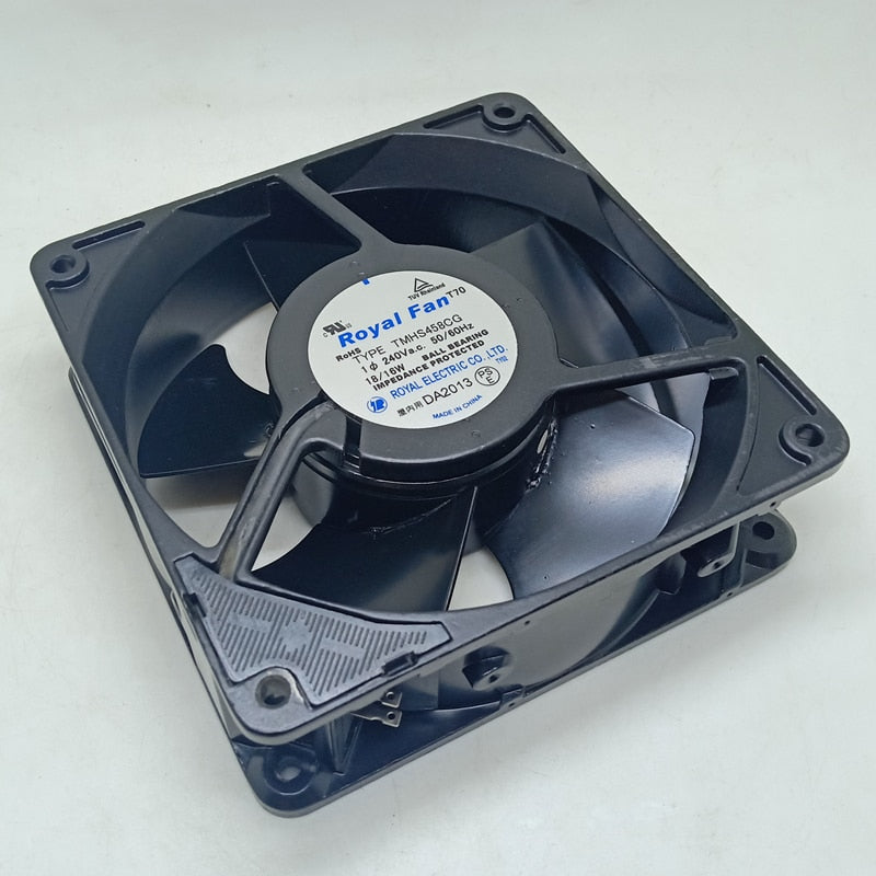 TMHS458CG   Royal AC220 230 240V 12CM High Temperature Resistant Fan Industrial Frequency Converter Cooling Fan