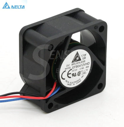 Delta EFB0412VHD -F00 40mm 4cm 4020 12V 0.18A Dual-ball three-wire Server Inverter Cooling Fan