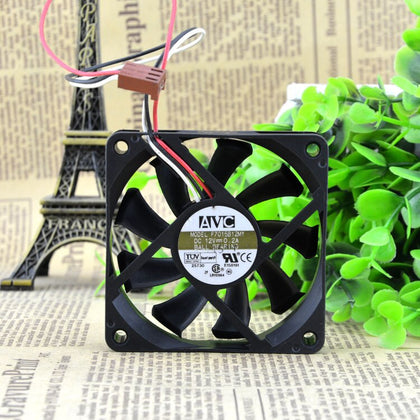 AVC F7015B12MY 12V DC 70x70x15mm Brushless Cooling Fan - product photo 2