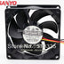 Sanyo Denki 9AH0912P4H041 92x92x25mm 12V DC 0.17A 4-Wire Axial Cooling Fan