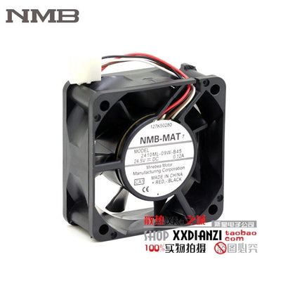 NMB 2410ML-09W-B45 6CM 6025 24.5V 0.12A Frequency Axial Case Cooling Fan