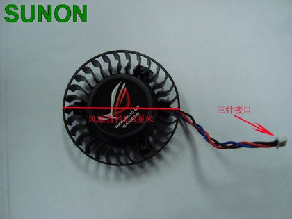 Sunon   9600GT T127015DM Graphoics Card Cooling Fan DC 12V 0.15A