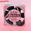 Sanyo 109S091 AC 100V 8/7W 0.1/0.09A 9025 90mm Aluminum Frame AC Cooling Fan