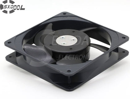 SXDOOL Cooling Fan 120mm MU1225S-41N 12025 12cm 120mm 220V AC  Industrial Axial Blower Cooler