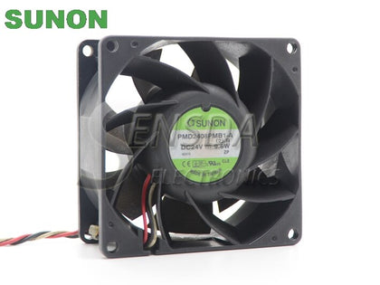 Sunon Fan Blower PMD2408PMB1-A 8CM 8*8 80*80*38MM  8038 24V  Wire 9.6W