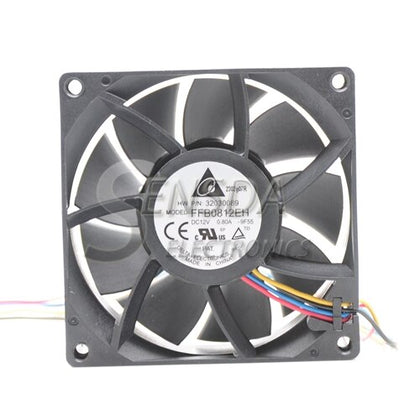 Delta FFB0812EH 12V DC 80x80x25mm Brushless Cooling Fan - product photo 2
