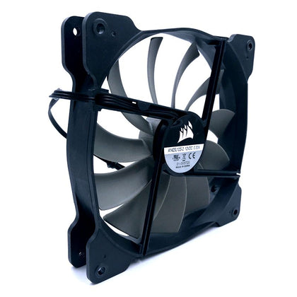 A1425L12S-2 140mm Fan Quiet Cooling Fan 140*140*25mm DC12V 0.30A(Rated Current 0.18A) Computer Case Cooling Fan 870RPM