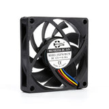 SXDOOL SXD7015B12M 70x70x15mm physical label and four-wire harness on white background