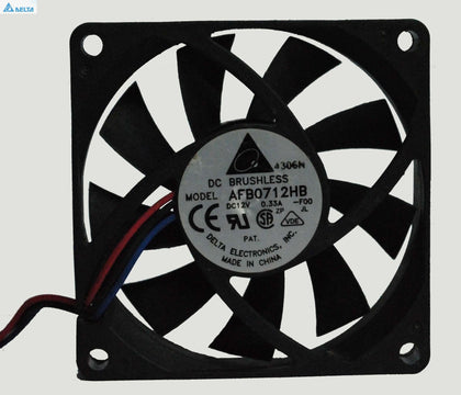 Delta AFB0712HB  Thin Fan  7CM 70MM 70*70*15MM  7015 12V 0.33A Dual Ball  Cooling Cooler