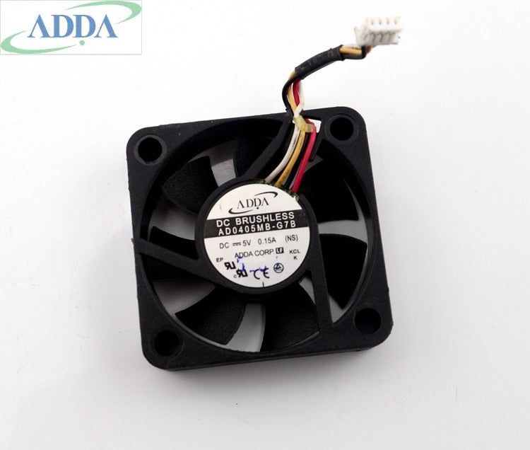 ADDAA AD0405MB-G7B 4010 5V 0.15A  4P PWM Ultra Silent Cooling Fan