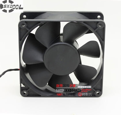 SXDOOL FD241238EB 12038 12cm 24V 0.52A Dual Ball Bearing Cooling Fan 3000RPM 135CFM