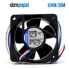 ebm PAPST 614 N/39M 614N39M DC 24V 58mA 1.4W 60x60x25mm Server Square Fan