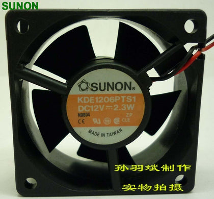 Sunon KDE1206PTS1 6025 60mm 6cm DC 12V 2.3W Silent Hydraulic Cooling Fan