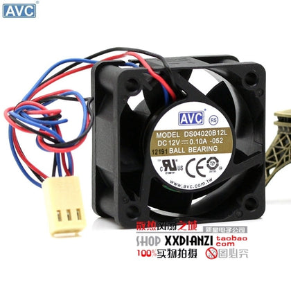 AVC DS04020B12L 4020 12V 0.1A 4CM Server Double Ball Silent Fan