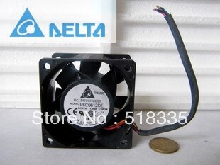 Delta PFC0612DE 12V 1.68A 6CM 60MM 60*60*38MM Powerful Dual  Ball Bearing Cooling Fan