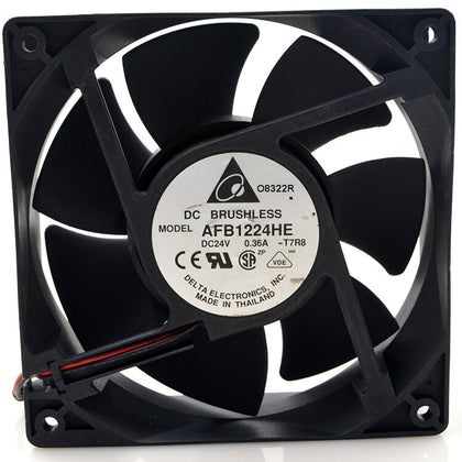 Delta AFB1224HE 24V DC 120x120x38mm Brushless Cooling Fan - product photo 2