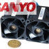 Sanyo Denki 9CRA0412G5038 40x40x56mm 12V DC 1A Axial Cooling Fan