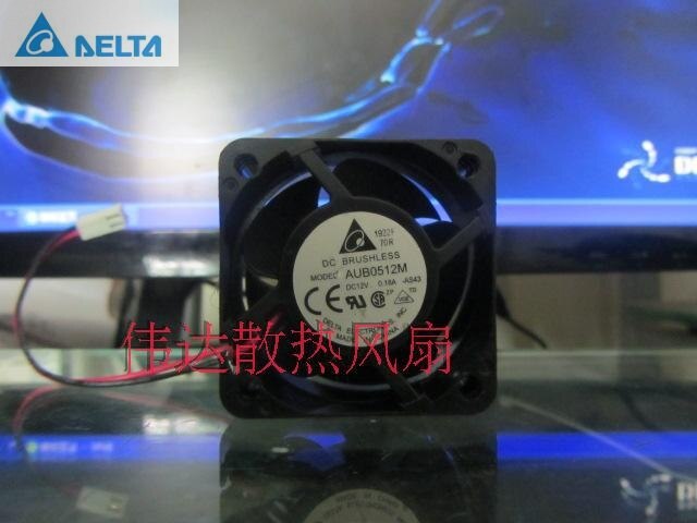 Delta AUB0512M -AS43 50mm DC 12V 0.18A 5CM Server Axial Cooling Fan