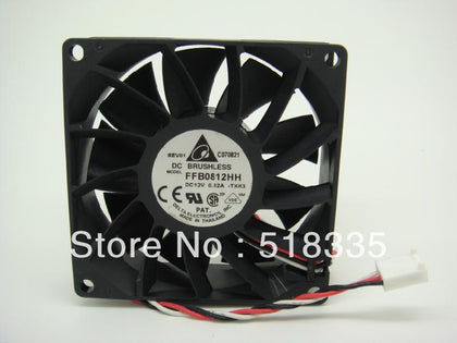 Delta FFB0812HH 12V DC 80x80x25mm Heatsink Fan - product photo 2
