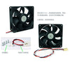 Nidec T80T12MUA7-51 12V 0.19A 8025 8cm 8*8cm 80*80*25mm 3-pin Silent Fan Chassis Cooling Fan