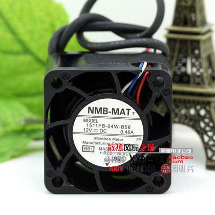 NMB 1511FB-04W-B56 12V DC 38x38x28mm Brushless Cooling Fan - product photo 2