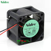 Nidec D04XL-12T2G 4CM 40MM 4*4*2.8CM 40*40*28MM  4028 4CM 12V 0.29A Double Ball 1U Server Fan C34957