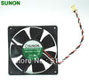 Sunon Fan KD1208PHB2  8CM 80*80*20MM 8020 DC12V 2W 8x8x2cm 3 Wires