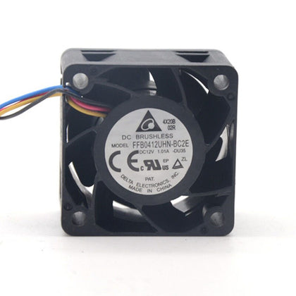 Delta FFB0412UHN 12V DC 40x40x28mm Brushless Cooling Fan - product photo 2