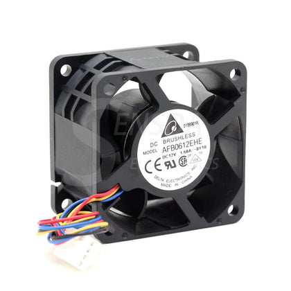 Delta AFB0612EHE 12V DC 60x60x38mm Brushless Cooling Fan - product photo 2