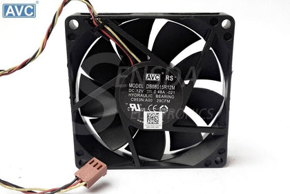 AVC Tachometer DS08015R12M 8015 80x80x15mm DC 12V 0.48A 8cm Server Inverter Axial Fans