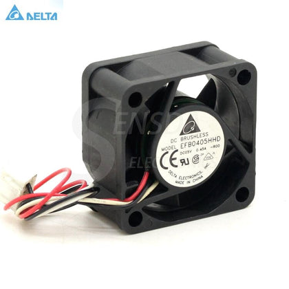 Delta EFB0405HHD 4020 40mm 4cm DC 5V 0.45A Alarm Signal Dual Ball Bearing Fans Switch