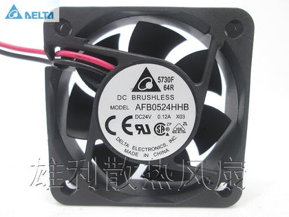 Delta AFB0524HHB  24V 0.12A 5015 Cm 5CM Inverter Cooling Fan