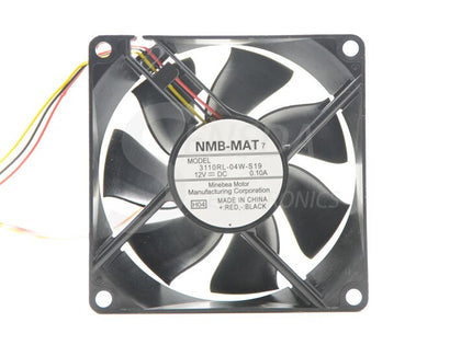 NMB 3110RL-04W-S19 31x31x10mm 56A Axial Cooling Fan