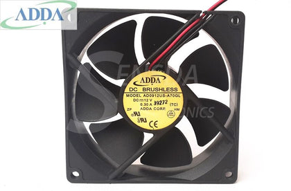 ADDA  AD0912US-A70GL 9025 9.2cm 9cm 90mm 12V DC 0.3A Cooling Fan Inverter Fan