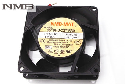 NMB  3610PS-23T-B30 9025 90mm 9cm Aluminum Frame Fan 9CM AC Fan 230V 13/10W Server Inverter Blowers