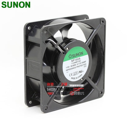 Sunon SP102A 1123MBT.GN 12038 12cm 120mm AC 115V/110V 12cm 120mm Aluminum Server Inverter Coolin Fan