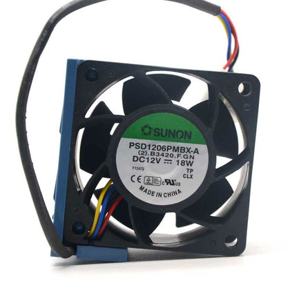 SUNON PSD1206PMBX-A 12V DC 60x60x38mm Brushless Cooling Fan - product photo 2