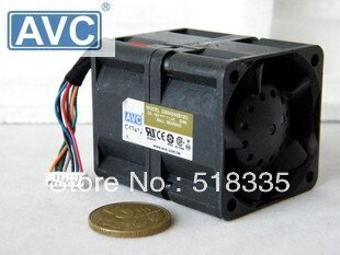 AVC 12V 1.14A 4cm 40x40x48mm dual-rotor Cooling Fan DB04048B12U Inverter Server Cooling Fan