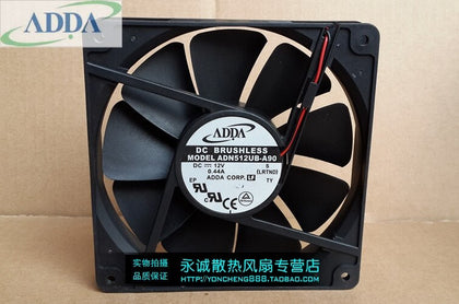 ADDA 13525 12V 0.44A ADN512UB-A90 13.5cm 135mm Dual Ball Bearing Chassis Fan