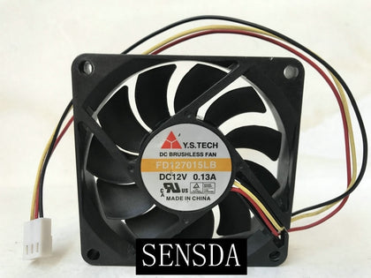 70mm Fan   7CM FD127015LB 7015 12V 0.13A Silent Cooling Fan