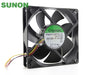 Sunon PMD1212PTB1-A  (2).F.GN 120mm X 25mm 12V 12.0W 3pin 150CFM Case Fan