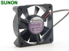 Sunon KD1206PHB2 60*60*15 Mm DC 12V 0.19W 2Wire Silence Server Cooling Fan