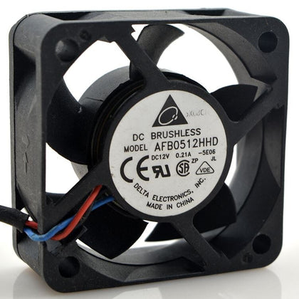 Delta AFB0512HHD 12V DC 50x50x25mm Brushless Cooling Fan - product photo 2