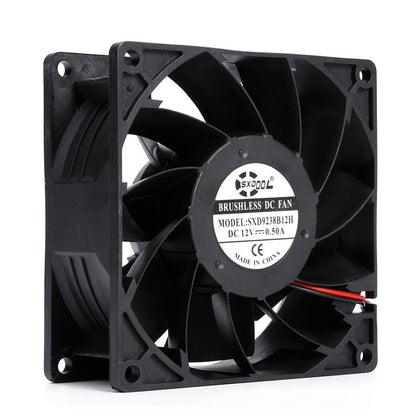 SXDOOL SXD9238B12H 92mm 92*92*38mm DC 12V 0.50A 4000rpm 92.3cfm Server Inveter Axial Cooling Fan Powerful