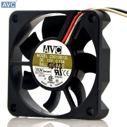 AVC C5010B12L 5010 12V CPU 5CM Cooling Fan