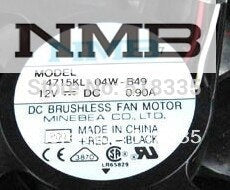 NMB 4715KL-04W-B49 12038 12V 0.90A 120*120*38MM Wind Capacity Cooling Fan