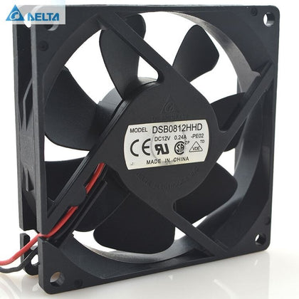 Delta DSB0812HHD 8CM 80MM 80*80*20MM 8020 12V 0.24A  Server Inverter Cooling Fan