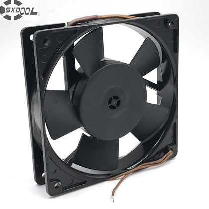 SXDOOL Cooling Fan 220V 12P-230HB 12025 12cm Ball Bearing Cooling Fan AC 230V 18/16W High Quality