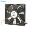 2pcs  Delta AFB1212L 12CM 120MM 1225 12025 120*120*25MM 0.60A  Ball Bearing Cooling Fan 12V